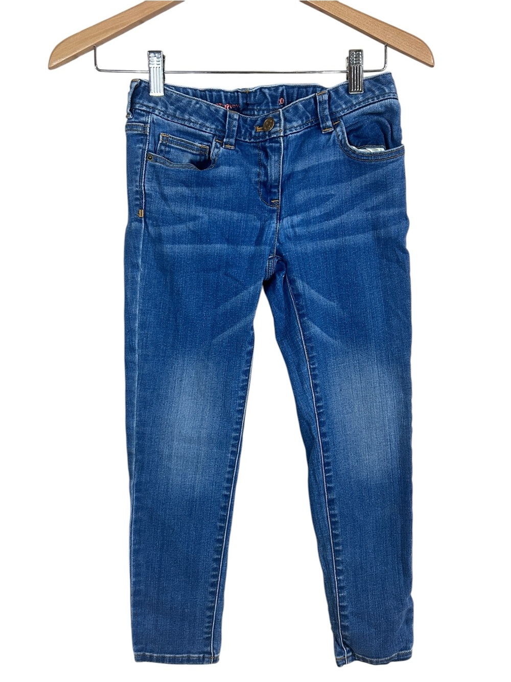 Crewcuts Girls Toothpick Skinny Blue Jeans